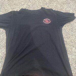 Men's Black and Navy T-shirt